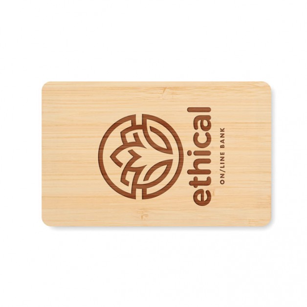 CUSTOS + bambukinė kortelė su RFID apsauga