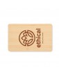 CUSTOS + bambukinė kortelė su RFID apsauga