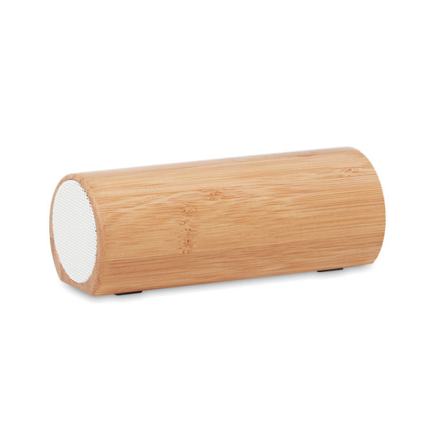 SPEAKBOX bambukinė belaidė garso kolonėlė 2x5W