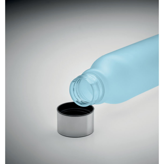 GLACIER RPET silikonizuoto perdirbto plastiko gertuvė, 600 ml