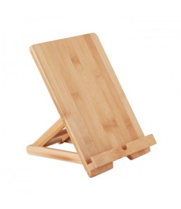 TUANUI bambukinis planšetės arba mobiliojo telefono stovas
