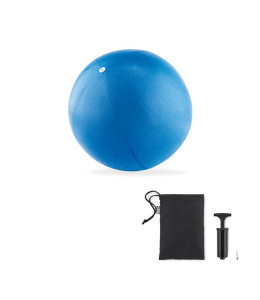 INFLABALL mažas pilateso kamuolys su pompa