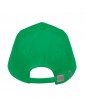 BICCA CAP organinės medvilnės kepurėlė su snapeliu, 250 g/m²