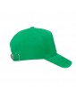 BICCA CAP organinės medvilnės kepurėlė su snapeliu, 250 g/m²