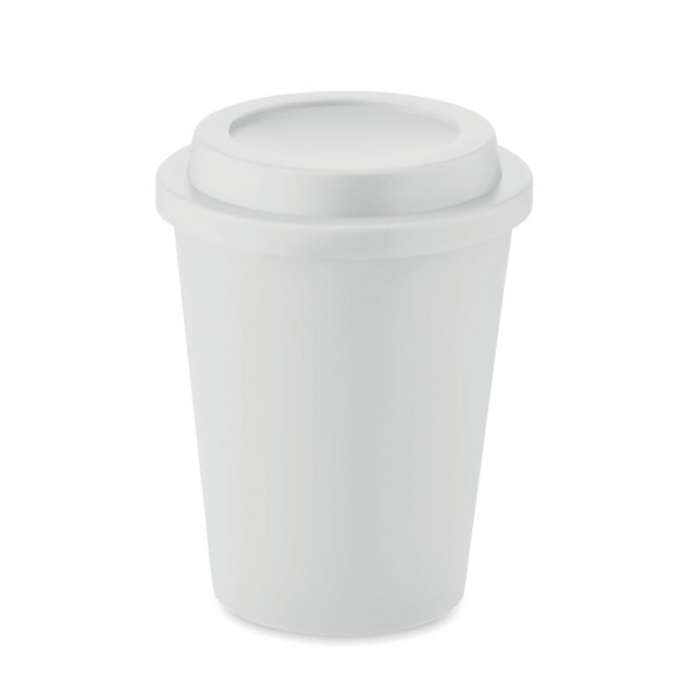 SORA dvisienis kelioninis puodelis iš PP plastiko, 300 ml