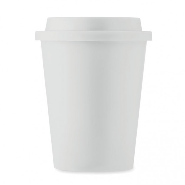 SORA dvisienis kelioninis puodelis iš PP plastiko, 300 ml