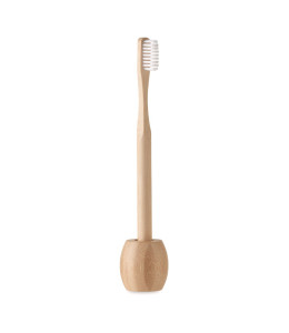 KUILA bambukinis dantų šepetėlis su stoveliu