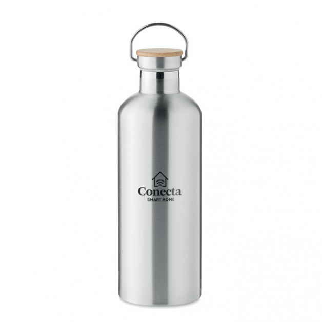 HELSINKI LARGE didelė dvisienė gertuvė - termosas, 1L