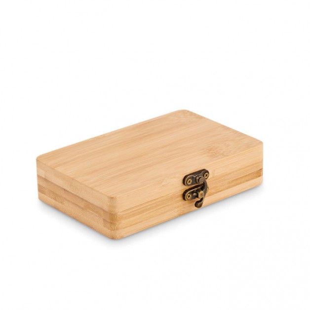 FUROBAM įrankių rinkinys bambukinėje dėžutėje, 13 vnt.