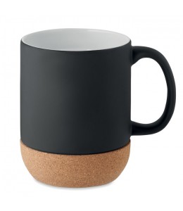 MATT 300 ml keramikinis puodelis su kamštinės medžiagos padu