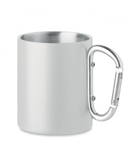 AROM metalinis puodelis su karabinu - rankena