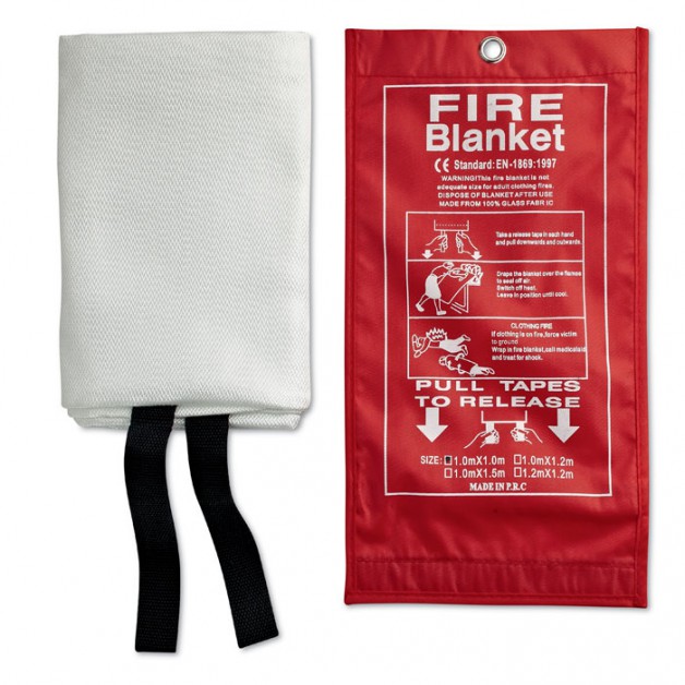 BLAKE priešgaisrinė antklodė maišelyje 100x95cm