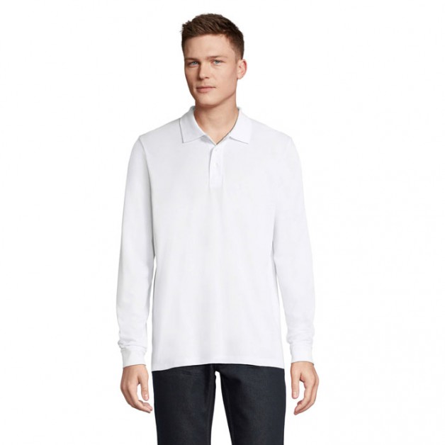 PRIME LSL unisex polo marškinėliai, 200g