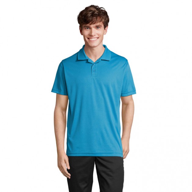 PITCHER unisex polo marškinėliai, 130g