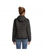STREAM HOODED moteriška dygsniuota striukė