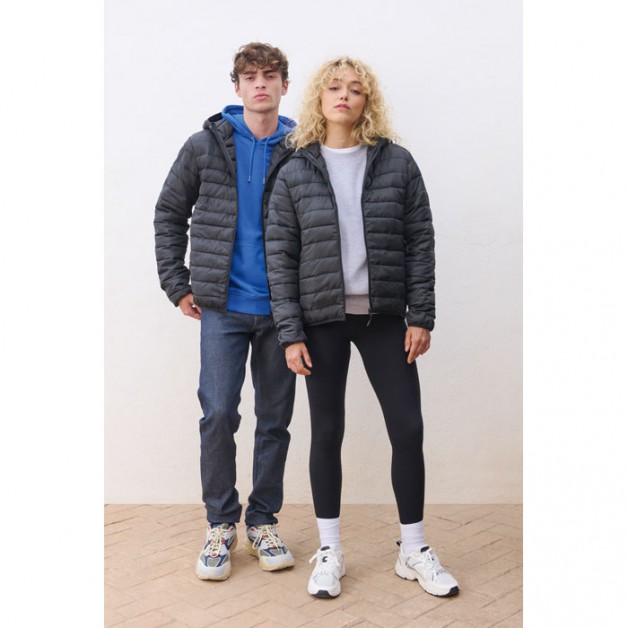 STREAM HOODED moteriška dygsniuota striukė