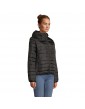 STREAM HOODED moteriška dygsniuota striukė