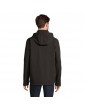 RACE vyriška softshell striukė su gobtuvu, 280 g/m²