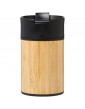 Arca 200 ml sandarus vario vakuuminės izoliacijos bambukinis kelioninis puodelis