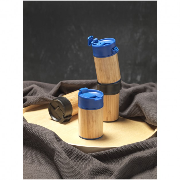 Arca 200 ml sandarus vario vakuuminės izoliacijos bambukinis kelioninis puodelis