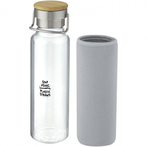 Thor 660 ml stiklinė gertuvė su neopreno įmaute