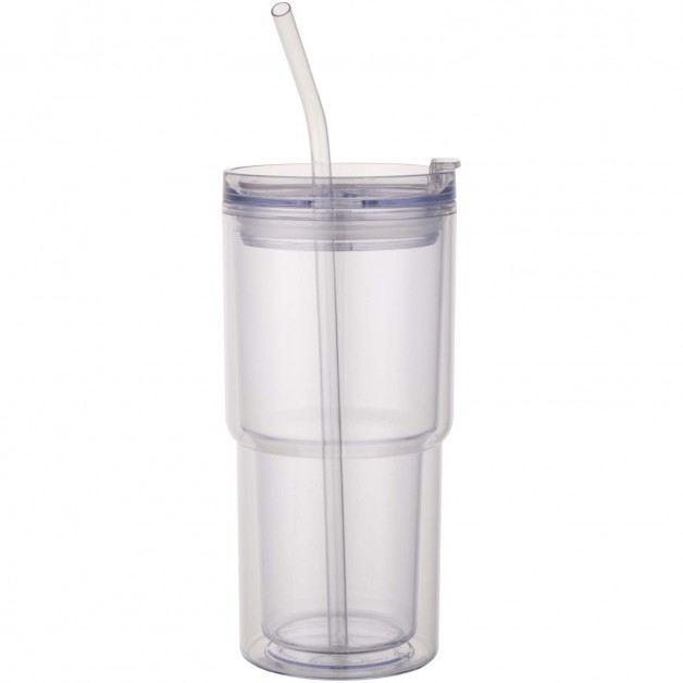ARCHER dvisienis plastikinis kelioninis puodelis, 480ml ARCHER dvisienis plastikinis kelioninis puodelis, 480ml