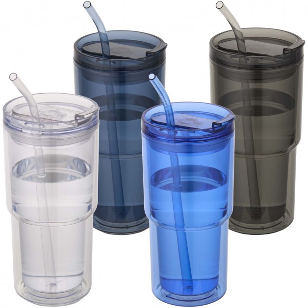 ARCHER dvisienis plastikinis kelioninis puodelis, 480ml ARCHER dvisienis plastikinis kelioninis puodelis, 480ml