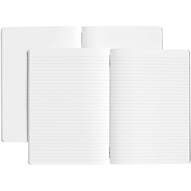 Karst® A5 du žurnalai iš akmens popieriaus: vienas su linijomis, kitas - baltais lapais