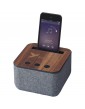 Shae su medžiagine ir medine detale Bluetooth® belaidė garso kolonėlė