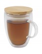 Leona dvisienis stiklinis puodelis, 350 ml