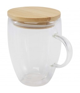 Leona dvisienis stiklinis puodelis, 350 ml