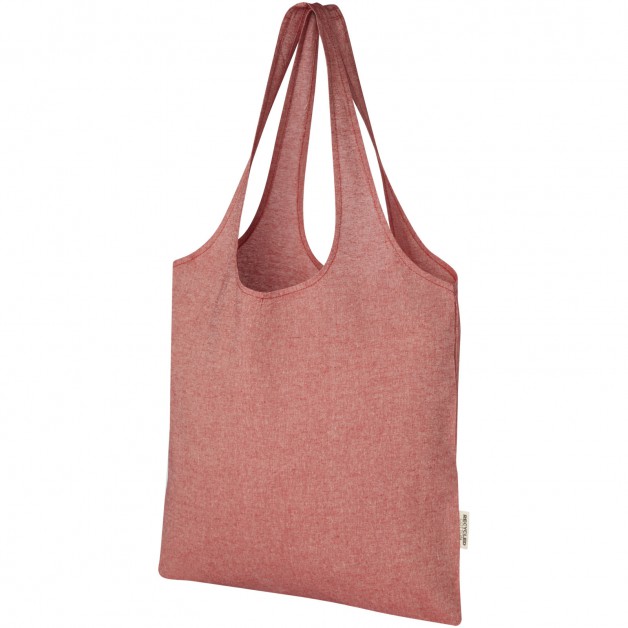 Pheebs 150 g/m² stilingas pirkinių krepšys iš perdirbtos medvilnės 7L