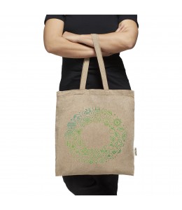 Pheebs 150 g/m² Aware™ perdirbtų medžiagų pirkinių krepšys
