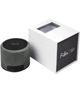 Fiber Bluetooth® belaidė garso kolonėlė su belaidės įkrovimo stotelės funkcija