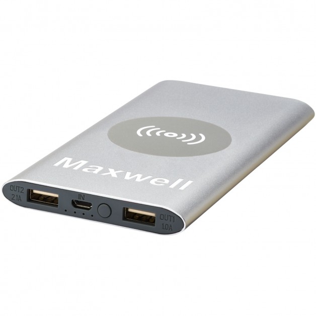 Juice 8000 mAh išorinė baterija (power bank įkroviklis) su beviele įkrovimo funkcija