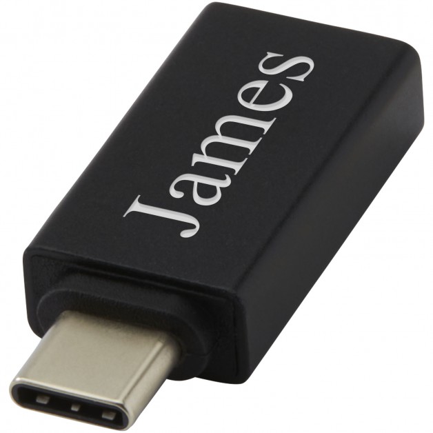 ADAPT aliuminis USB-C į USB-A 3.0 adapteris