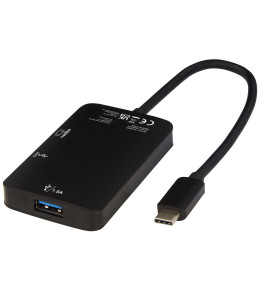 ADAPT aliuminis Type-C multimedijos adapteris (USB-A/Type-C/HDMI)