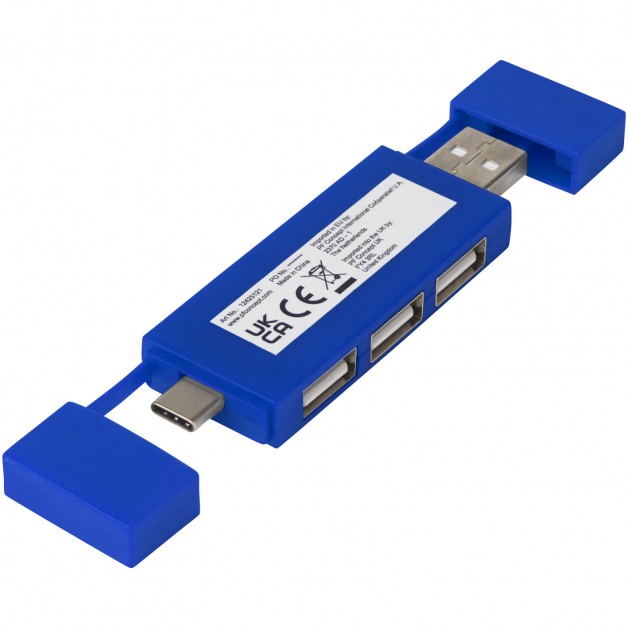 Mulan dvigubas USB 2.0 šakotuvas