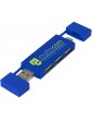 Mulan dvigubas USB 2.0 šakotuvas
