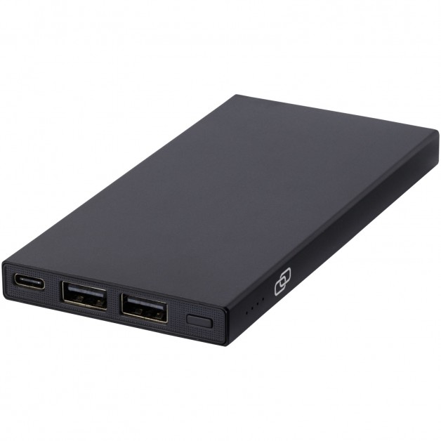 CONNECT RCS perdirbto aliuminio 5000 mAh išorinė baterija (power bank įkroviklis)