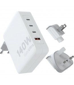 Xtorm XVC2140 GaN Ultra 140W kelioninis kroviklis 240W USB-C PD su keičiamomis jungtimis