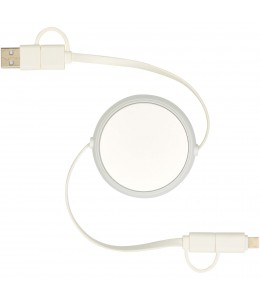 Alasia 5 in 1 ištraukiamas duomenų sinchronizavimo ir 45 W greitojo įkrovimo laidas (100 cm)