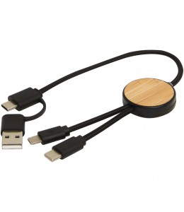 Chechia 5 in 1 duomenų perdavimo ir 27 W greito įkrovimo laidas (30 cm)