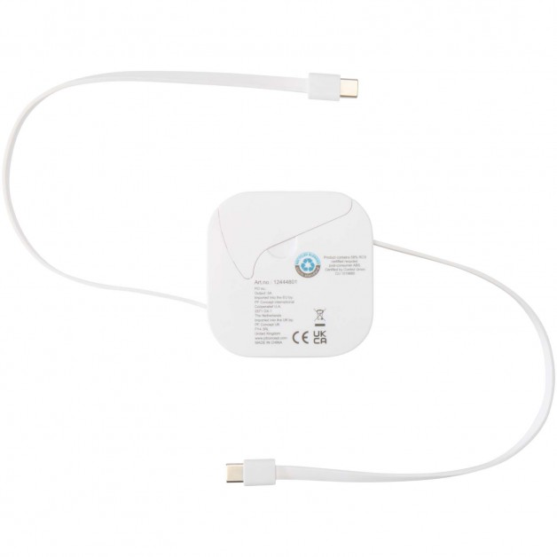 Gloas 5in1 ištraukiamas duomenų sinchronizavimo ir greito įkrovimo laidas, 100W