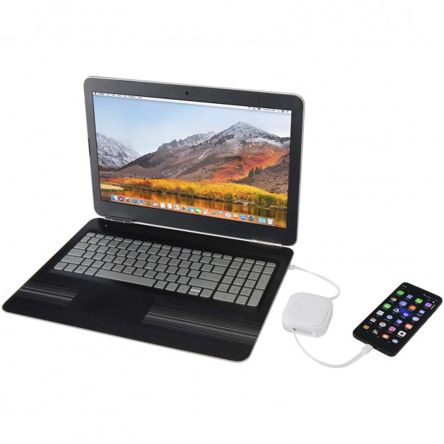 Gloas 5in1 ištraukiamas duomenų sinchronizavimo ir greito įkrovimo laidas, 100W