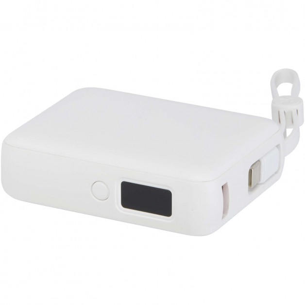 Acrux planšetės 10 000 mAh perdirbto plastiko išorinė baterija (power bank įkroviklis), 35W Acrux planšetės 10 000 mAh perdirbto plastiko išorinė baterija (power bank įkroviklis), 35W
