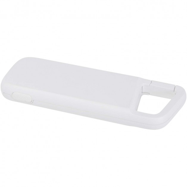 Alkes vandeniui atspari 5000 mAh perdirbto plastiko išorinė baterija (power bank įkroviklis), 12W