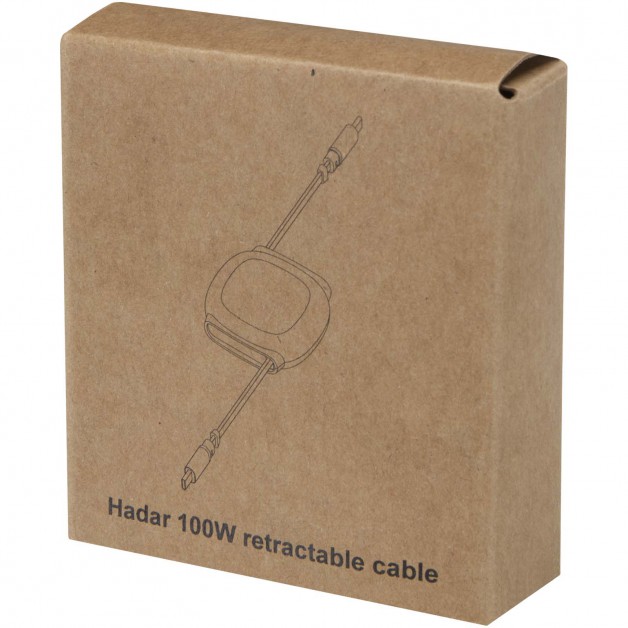 ALPHARD perdirbto plastiko ištraukiamas CarPlay PD greitojo krovimo laidas, 100W