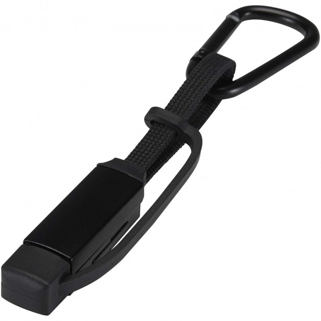 Algieba 65W 3-in-1 perdirbto aliuminio laidas su karabinu