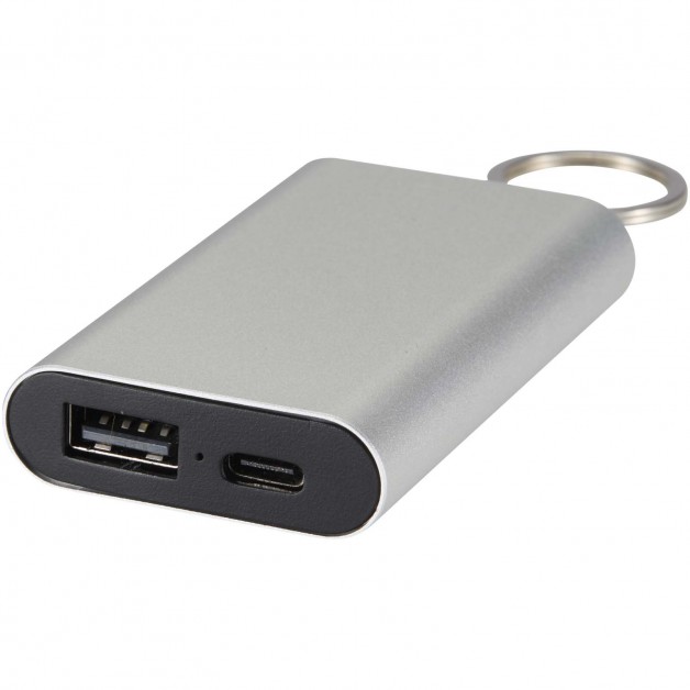 ARCTURUS 2000 mAh iš perdirbto aliuminio išorinė baterija(power bank įkroviklis)
